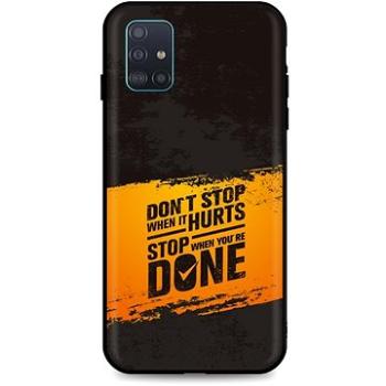 TopQ Samsung A71 silikon Don´t Stop 54210 (Sun-54210)