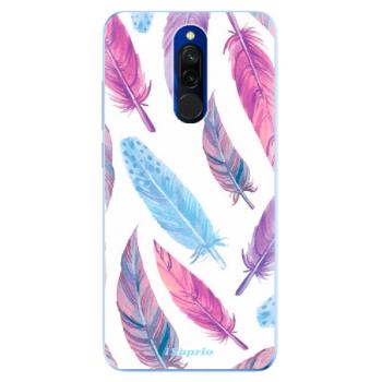 Odolné silikonové pouzdro iSaprio - Feather Pattern 10 - Xiaomi Redmi 8