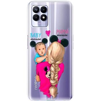 iSaprio Mama Mouse Blonde and Boy pro Realme 8i (mmbloboy-TPU3-Rlm8i)