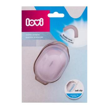 LOVI Soother Container Pink 1 ks pouzdro na dudlík pro děti