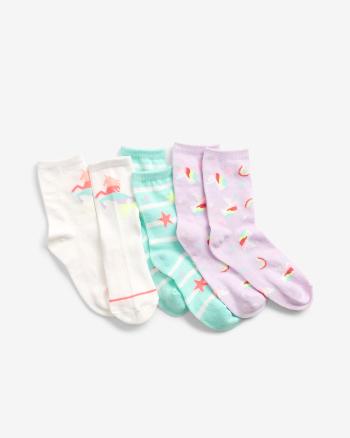 GAP Ponožky 3 páry dětské Vícebarevná