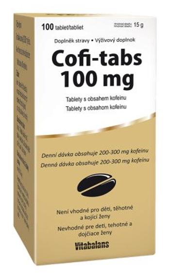 Vitabalans Coffi tabs 100 tablet