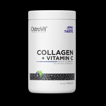 Kolagen + Vitamín C 400 g černý rybíz - OstroVit