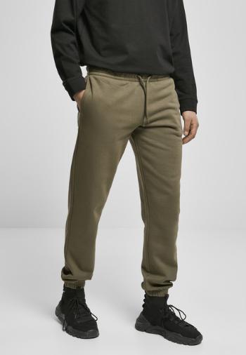 Urban Classics Basic Sweatpants 2.0 dark olive - 4XL