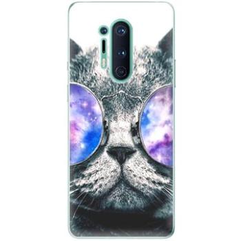 iSaprio Galaxy Cat pro OnePlus 8 Pro (galcat-TPU3-OnePlus8p)