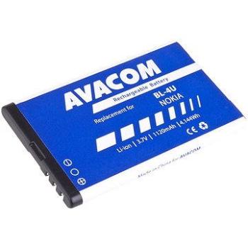 Avacom za Nokia 5530, CK300, E66, 5530, E75, 5730, Li-ion 3.7V 1120mAh (náhrada BL-4U) (GSNO-BL4U-S1120A)