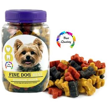 Fine dog mini soft mix kostičky 280 g (8595657303779)