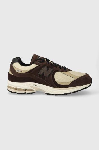 Sneakers boty New Balance 2002 Gore-Tex hnědá barva, M2002RXQ