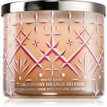 Bath & Body Works Cranberry Orange Seltzer vonná svíčka 411 g