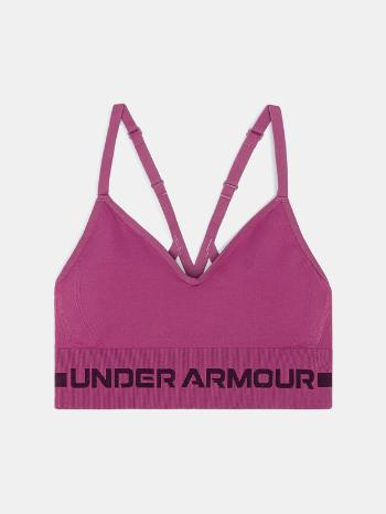 Under Armour Seamless Low Long Sportovní podprsenka Růžová