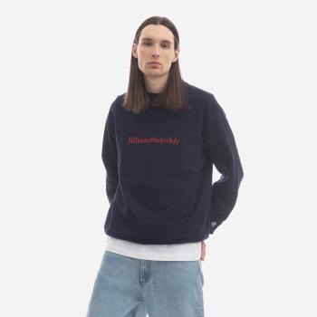 Billionaire Boys Club Serif Logo Crewneck B22422 NAVY