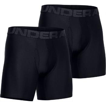 Under Armour TECH 6IN 2PACK Pánské trenky, černá, velikost M