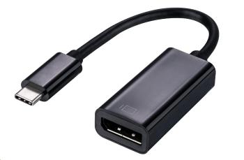 C-TECH adaptér Type-C na Displayport, M/F, 15cm