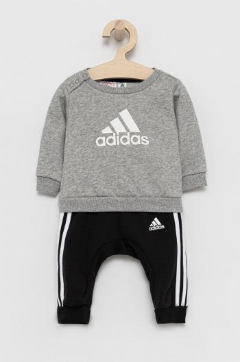 Dětská tepláková souprava adidas Performance H28835 šedá barva