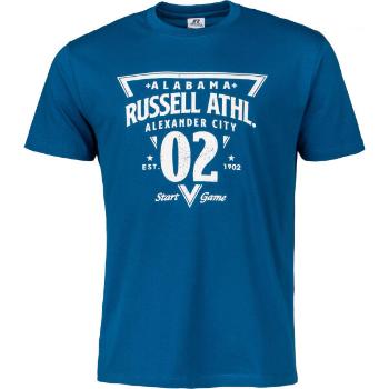 Russell Athletic CREWNECK TEE SHIRT Pánské tričko, modrá, velikost M