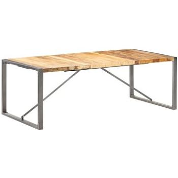 Jídelní stůl 220x100x75 cm masivní hrubé mangovníkové dřevo 321566 (321566)