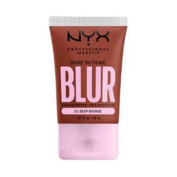 NYX Professional Makeup Bare With Me Blur Tint Foundation 30 ml make-up W 20 Deep Bronze na normální pleť; na smíšenou pleť; na dehydratovanou pleť