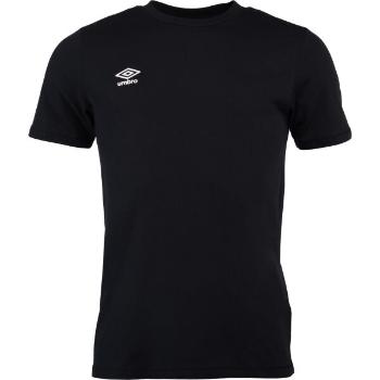 Umbro FW SMALL LOGO TEE Pánské triko, černá, velikost