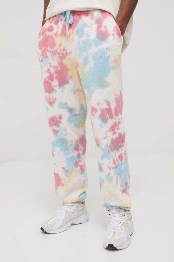 Bavlněné kalhoty Tommy Jeans pánské, vzorované