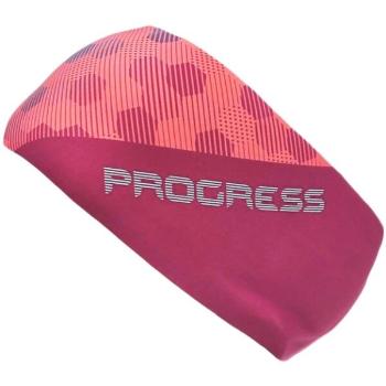 PROGRESS HEADBAND Sportovní čelenka, fialová, velikost