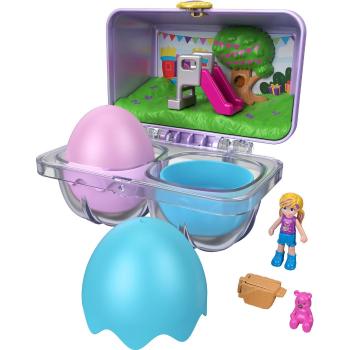 Mattel Polly Pocket malá jarní vajíčka modrá krabička