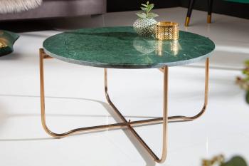 Konferenční stolek DAFNE Dekorhome Zelená