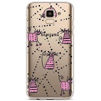 TopQ Samsung J6 silikon Cats 3 37936 (Sun-37936)