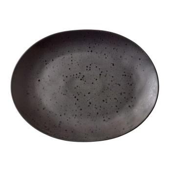Velký servírovací talíř Bitz černý 30 cm