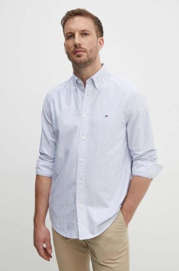 Bavlněná košile Tommy Hilfiger regular, s límečkem button-down, MW0MW36238