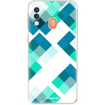 iSaprio Abstract Squares pro Samsung Galaxy A40 (aq11-TPU2-A40)