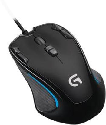 Optická herní myš Logitech Gaming G300s 910-004345, integrovaná profilová paměť, černá