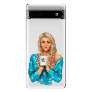 Odolné silikonové pouzdro iSaprio - Coffe Now - Blond - Google Pixel 6a 5G