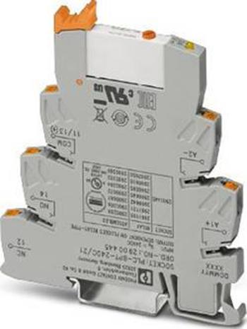 Relé modul Phoenix Contact PLC-RPT- 24DC/21/MS, 24 V/DC, 6 A, 1 přepínací kontakt