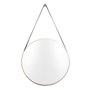 Kulaté zrcadlo Balanced Round – zlaté