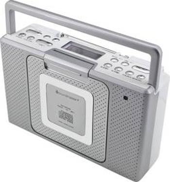 CD-rádio soundmaster BCD480, AUX, CD, stříbrná