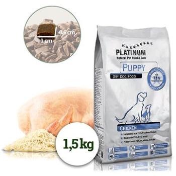 Platinum natural puppy chicken kuřecí pro štěňata 1,5 kg (4260208740054)