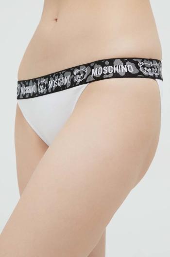 Kalhotky Moschino Underwear bílá barva