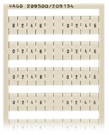 Popisovací karty, WAGO 209-500/209-134, 5 ks