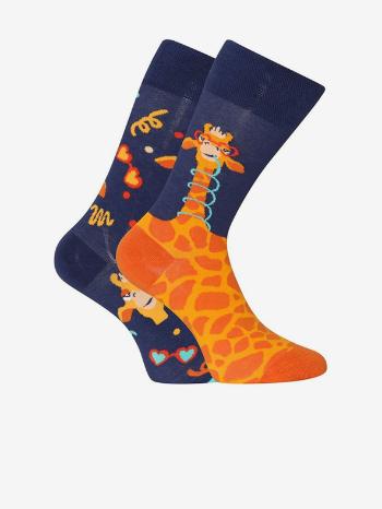 Dedoles Vtipná Žirafa Ponožky Modrá