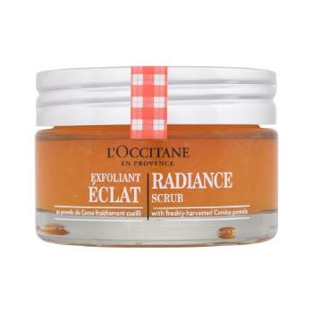 L'Occitane Radiance Scrub 75 ml peeling pro ženy na rozjasnění pleti