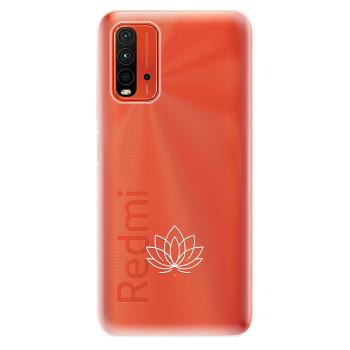 Odolné silikonové pouzdro iSaprio - čiré - Lotos - Xiaomi Redmi 9T