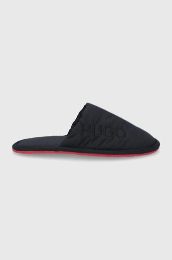 Pantofle Hugo černá barva