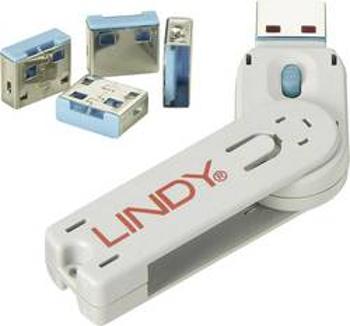 Zámek portu USB sada 4 ks LINDY N/A 40452