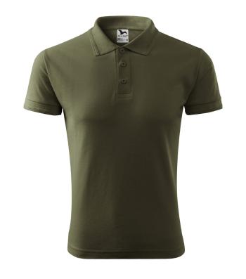 MALFINI Pánská polokošile Pique Polo - Military | S