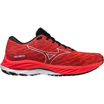 Mizuno WAVE RIDER 26 Pánská běžecká obuv, červená, velikost 47