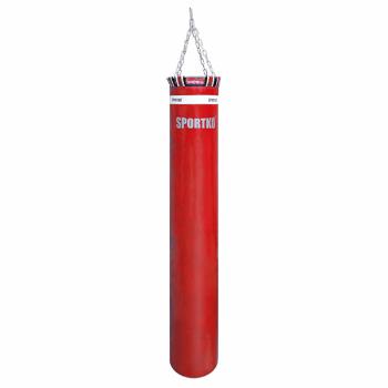 Boxovací pytel SportKO MP03 30x180 cm  červená