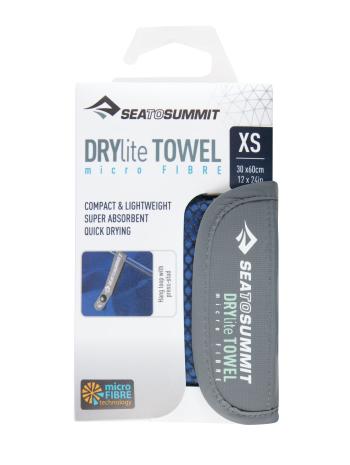 ručník SEA TO SUMMIT DryLite Towel velikost: X-Small 30 x 60 cm, barva: modrá