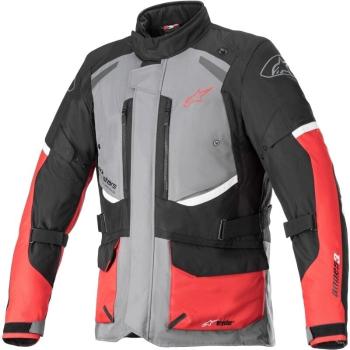 Alpinestars Andes V3 Drystar Jacket Dark Gray/Black/Bright Red XL Textilní bunda