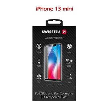 Swissten 3D Full Glue pro Apple iPhone 13 mini černé (64701888)