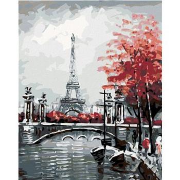 Malování podle čísel - Eiffelovka od řeky (HRAmal00324nad)